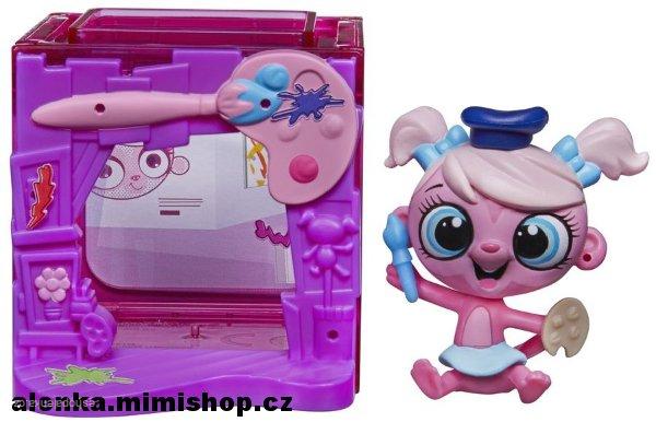 Littlest Pet Shop zvířátko s mini domečkem > varianta Minka Mark