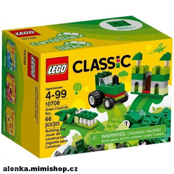 LEGO CLASSIC 10708 zelený kreativní box