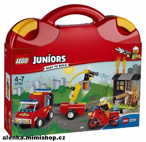LEGO Juniors 10740 Kufřík hasičské hlídky