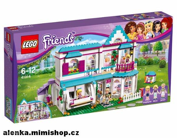 LEGO 41314 FRIENDS Stephanie a její dům