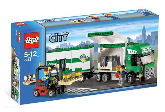 LEGO CITY nákladní vůz a vysokozvižný vozík