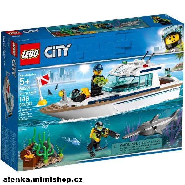 LEGO CITY 60221 Potápěčská jachta