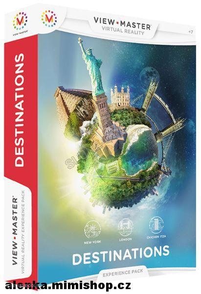 Mattel View-Master Zážitkový balíček National Geographic Divočina > varianta zajímavá místa