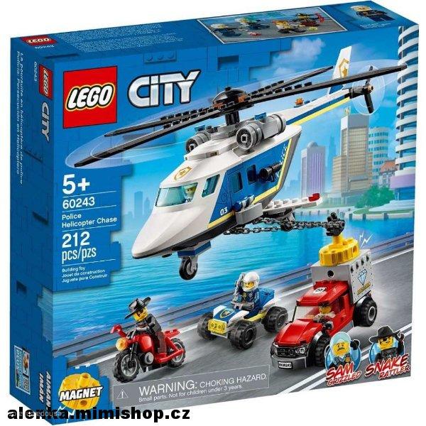 LEGO CITY 60243 Pronásledování s vrtulníkem
