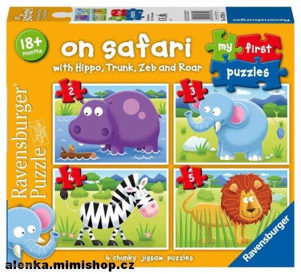 RAVENSBURGER moje první puzzle > varianta na safari