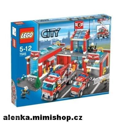 LEGO CITY hasičská stanice