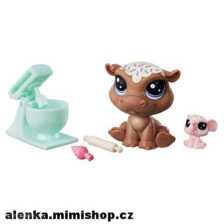 Littlest Pet Shop maminka a miminko > varianta Cookie Hippomont (2-46)