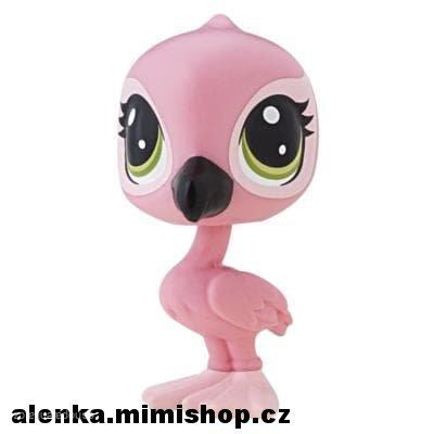 Littlest Pet Shop základní zvířátka serie 1 > varianta Bella Flamenco (1-76)