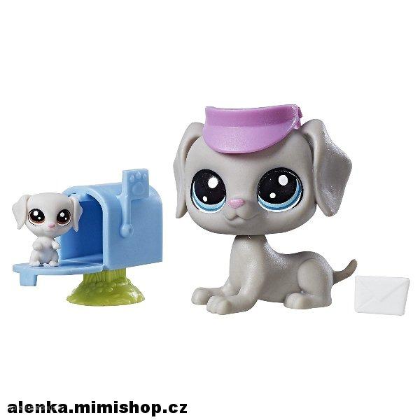 Littlest Pet Shop maminka a miminko > varianta Bill Weimaran (1-107)