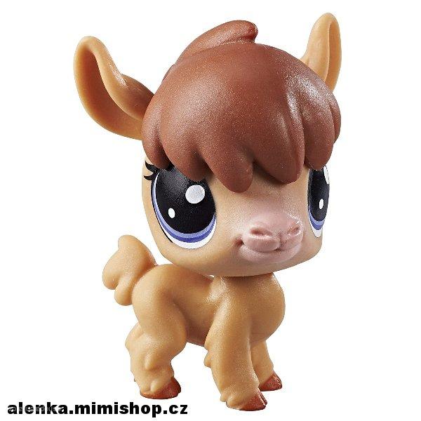 Littlest Pet Shop základní zvířátka serie 1 > varianta Nita Alpaco (1-128)