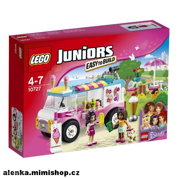 LEGO JUNIORS 10727 Emma a zmrzlinářská dodávka