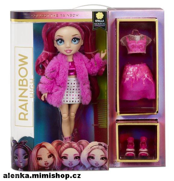 Rainbow High Fashion panenka > varianta - Stella Monroe (purpurová)