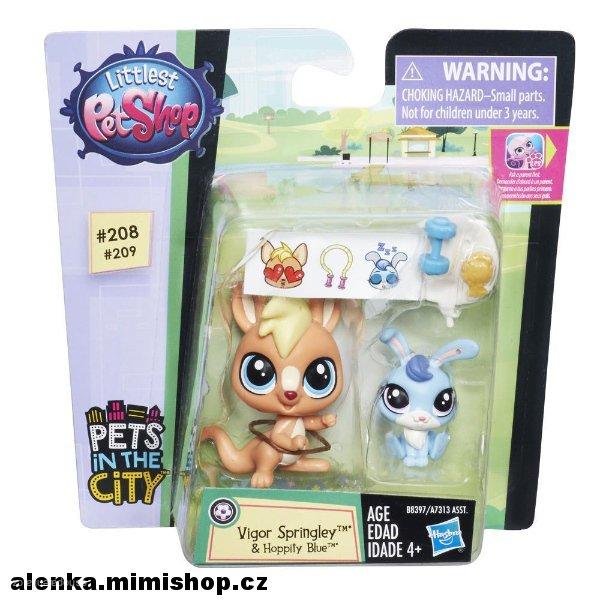LPS maminka a miminko > varianta Vigur Springley a Hoppity Blue