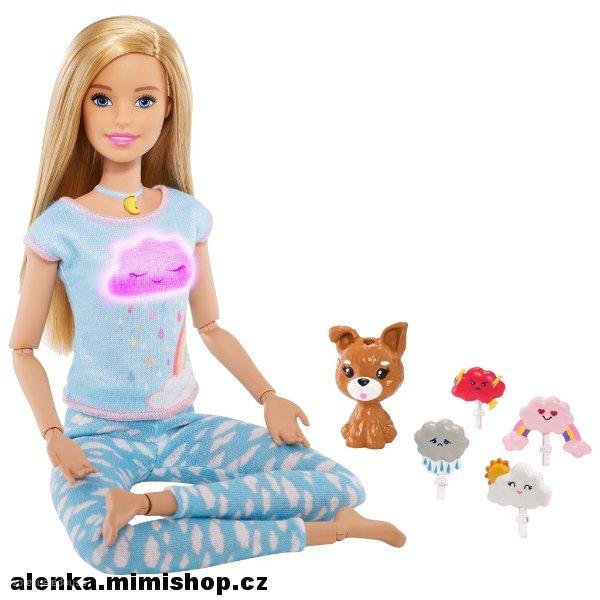 Barbie wellness panenka a meditace