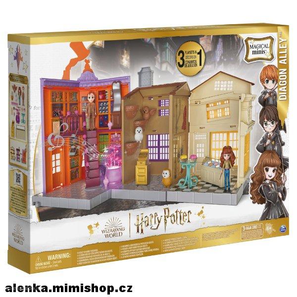 HARRY POTTER hrací sada Příčná ulice s figurkami