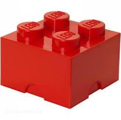 LEGO Úložný box 250 x 250 x 180 mm > varianta červená