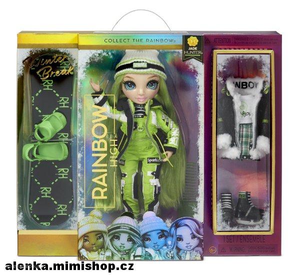 Rainbow High Zimní fashion panenka > varianta Jade Hunter