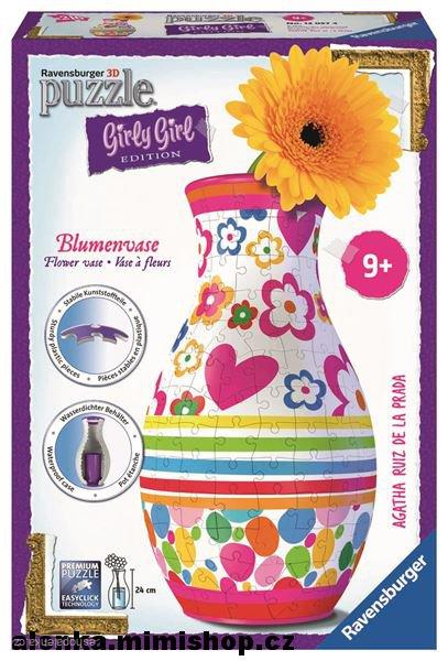 RAVENSBURGER 3D puzzle váza > varianta Agatha Ruiz de la Prada