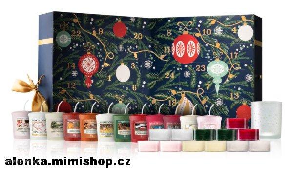 Yankee Candle Adventní kalendář > varianta modrá