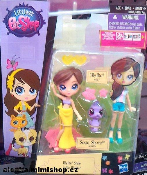 Littlest Pet Shop Blythe se zvířátky > varianta Blythe a Sosie Shore