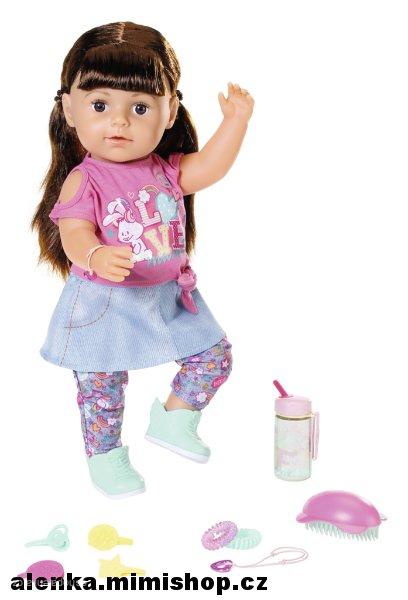 BABY BORN SOFT TOUCH > varianta starší sestřička brunetka