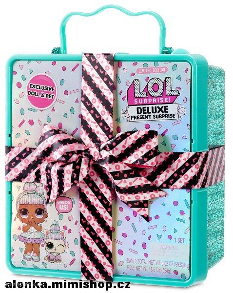L.O.L. Surprise! Párty dárek Deluxe > varianta tyrkysová