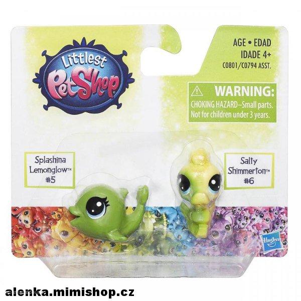 LPS duhová zvířátka > varianta Splashina a Salty