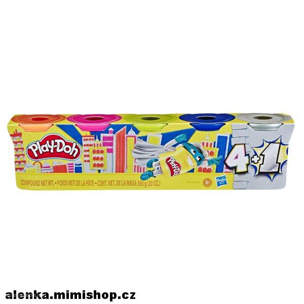 PLAY DOH sada kelímků 4+1 > varianta stříbrná