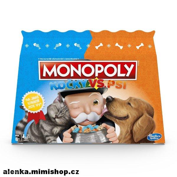MONOPOLY Kočky a psi