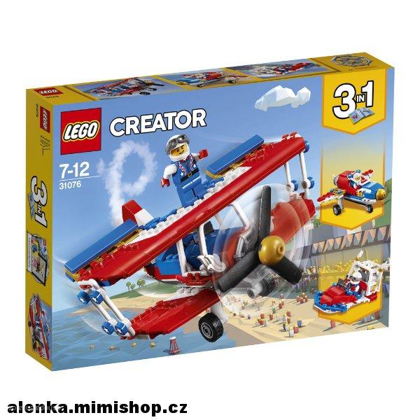 LEGO CREATORS 31076 Odvážné kaskadérské letadlo