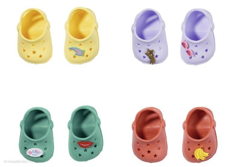 BABY born® gumové sandálky fialové