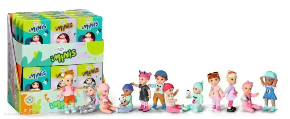 BABY born® Minis hrací sada se skůtrem