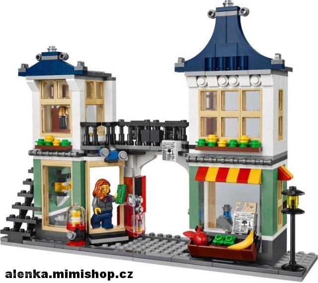 Lego Creator 31036 Obchod s hračkami a potravinami