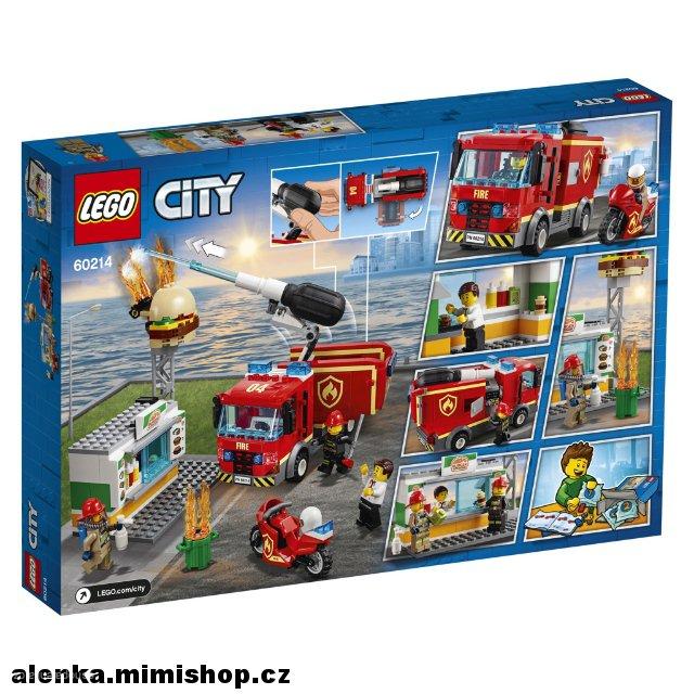 LEGO CITY 60214 Záchrana burgrárny