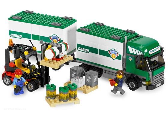 LEGO CITY nákladní vůz a vysokozvižný vozík