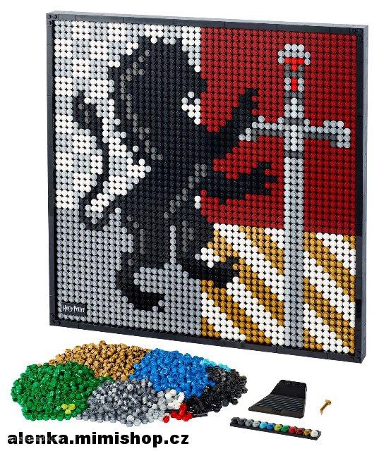 LEGO® Art Harry Potter 31201 Erby Bradavických kolejí