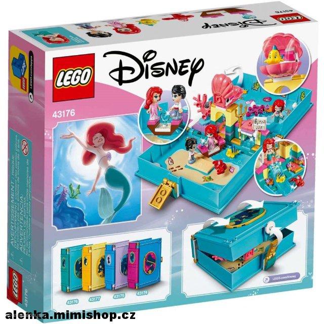 LEGO DISNEY 43176 Ariel a její pohádková kniha dobrodružství