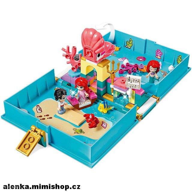 LEGO DISNEY 43176 Ariel a její pohádková kniha dobrodružství