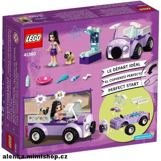 LEGO FRIENDS 41360 Emma a mobilní veterinární klinika