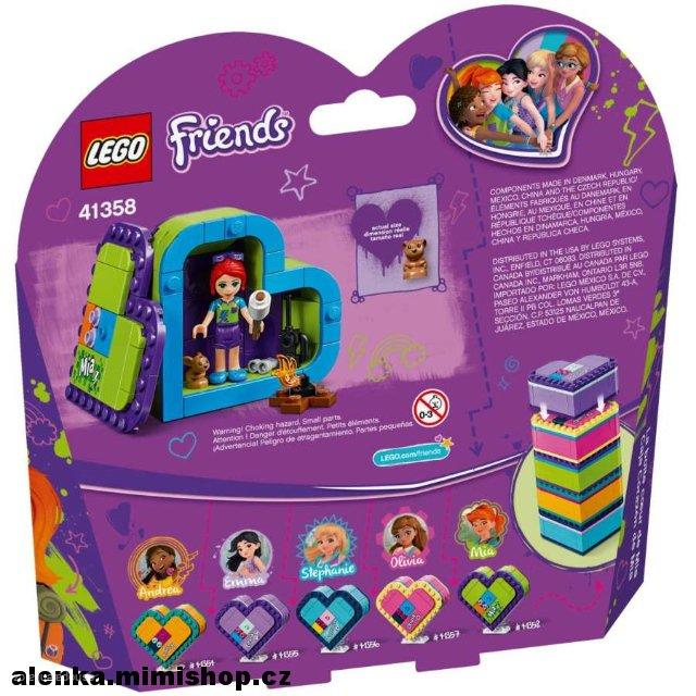 LEGO FRIENDS 41358 Miina srdcová krabička
