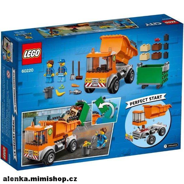 LEGO CITY 60220 Popelářské auto