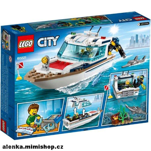 LEGO CITY 60221 Potápěčská jachta