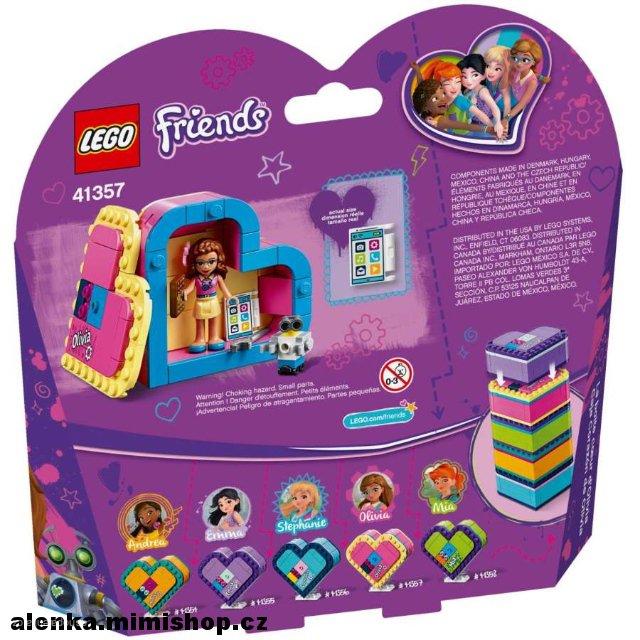 LEGO FRIENDS 41357 Oliviina srdcová krabička
