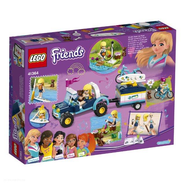 LEGO FRIENDS 41364 Stephanie a bugina s přívěsem