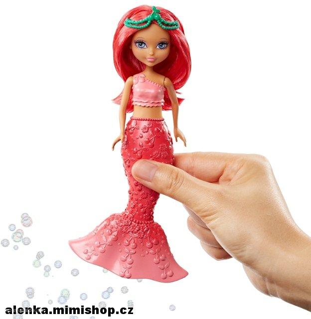 BARBIE DREAMTOPIA malá bublinková víla > varianta červená