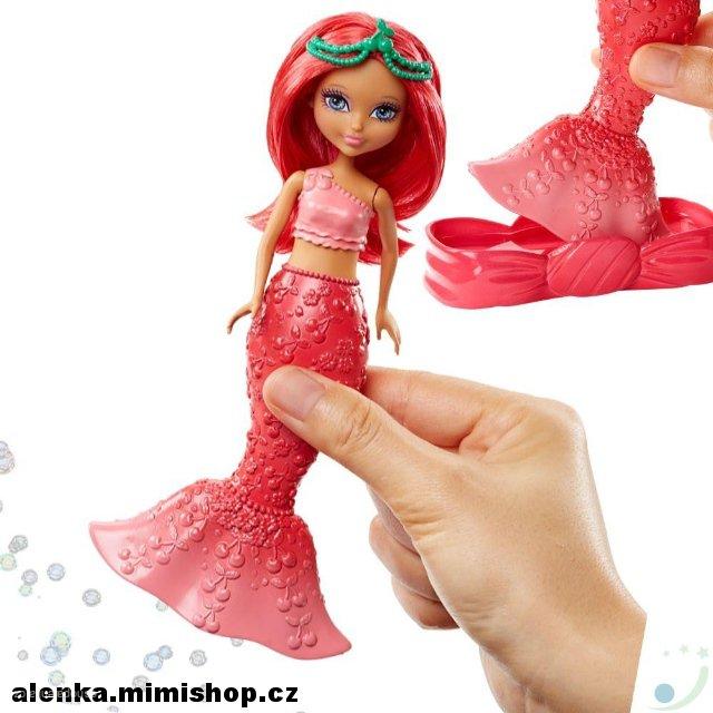 BARBIE DREAMTOPIA malá bublinková víla > varianta červená