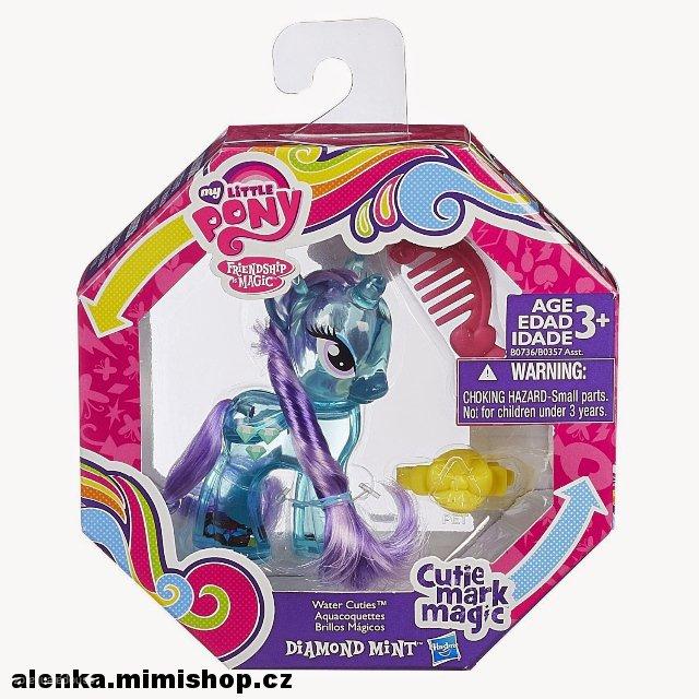 MLP průhledný poník se třpytkami > varianta DIAMONT MINT