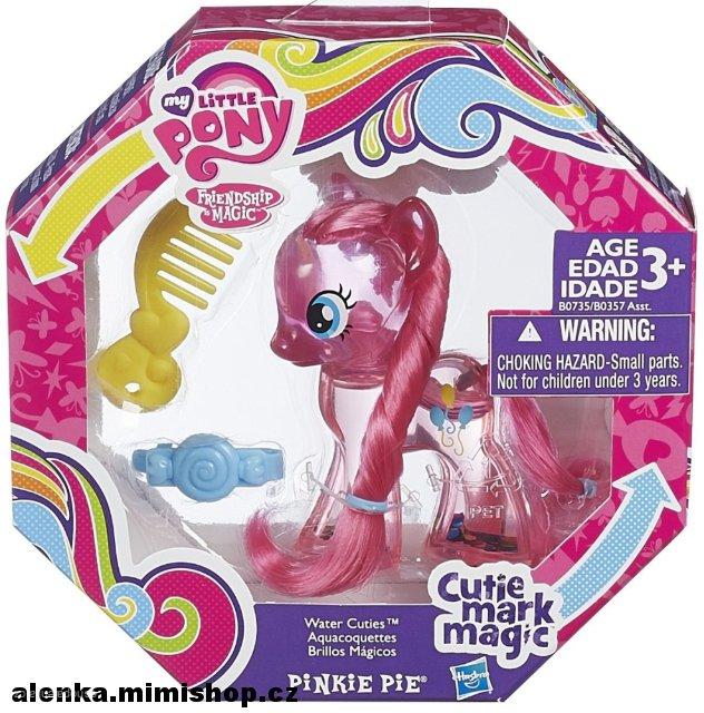 MLP průhledný poník se třpytkami > varianta PINKIE PIE