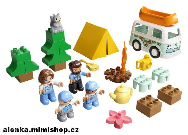 LEGO® DUPLO® Town 10946 Dobrodružství v rodinném karavanu