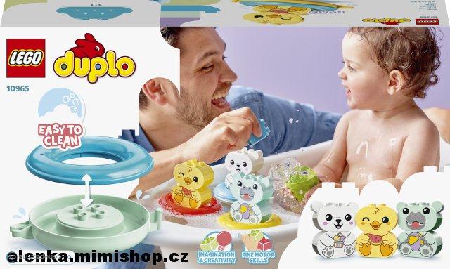 LEGO® DUPLO® 10965 Legrace ve vaně: Plovoucí vláček se zvířátky